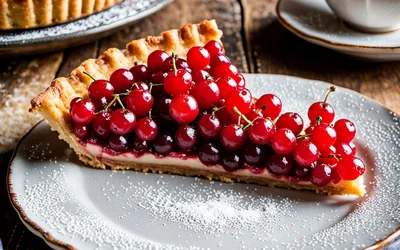 Recette facile de tarte aux groseilles maison, dessert fruité et gourmand