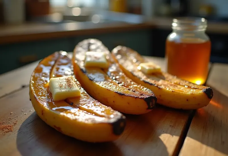 Délicieuses Bananes Grillées au Barbecue, Dessert Facile et Rapide