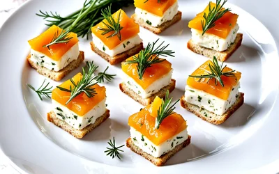 Bouchées au tarama faciles et rapides pour apéritif gourmand