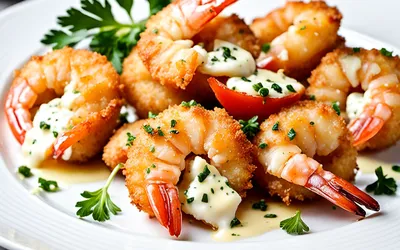Recette facile de bouchées aux crevettes et fromage fondant pour apéritif