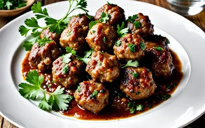 Recette facile de boulettes d'agneau à l'orientale aux épices