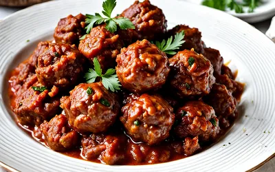 Recette facile de boulettes de bœuf à la sauce épicée maison