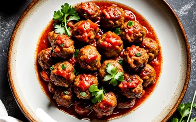 Recette facile de boulettes de bœuf au chorizo épicé - Plat savoureux