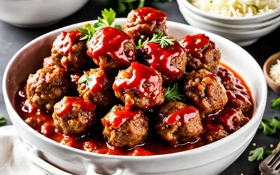 Recette facile de boulettes de viande à la sauce tomate maison