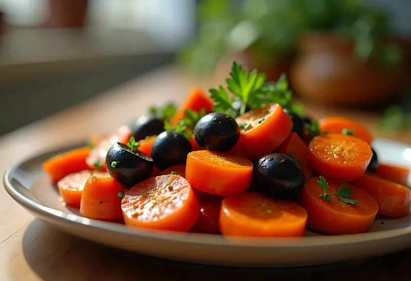 Délicieuses Carottes aux Olives : Recette Facile et Savoureuse