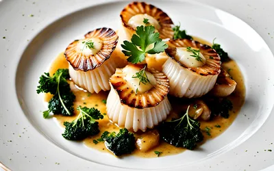 Recette facile et raffinée de Coquilles Saint-Jacques à la crème de Porto