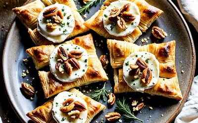 Recette facile de Corolles Ardéchoises au fromage de chèvre et noix