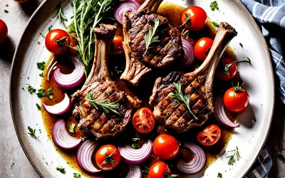 Recette facile de côtelettes d'agneau à la provençale, savoureuse et rapide