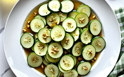 Recette facile de courgettes à l'aigre-doux maison, rapide et savoureuse
