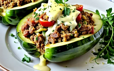 Recette Courgettes Farcies Maison Facile et Rapide