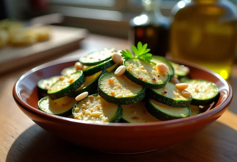 Délicieuses Courgettes Sautées à l'Ail et aux Anchois