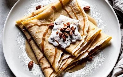 Recette facile de crêpes moelleuses à la crème de marrons