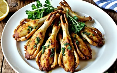 Recette facile et rapide de cuisses de grenouille à la provençale