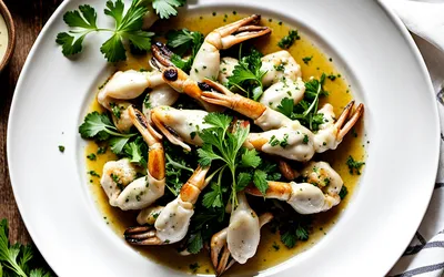 Recette facile et gourmande de cuisses de grenouilles à la crème