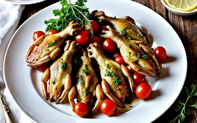 Recette facile de cuisses de grenouilles à la provençale, savoureuse et rapide