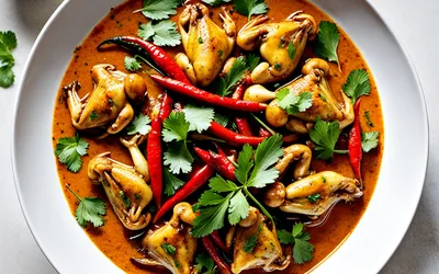 Recette facile de cuisses de grenouilles au curry vietnamien savoureux