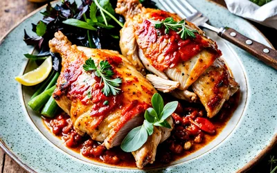 Cuisses de poulet au paprika en papillote : recette facile et savoureuse