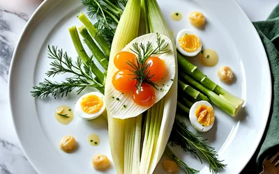 Endives au Carré Frais et Œufs de Saumon : Recette Facile et Raffinée