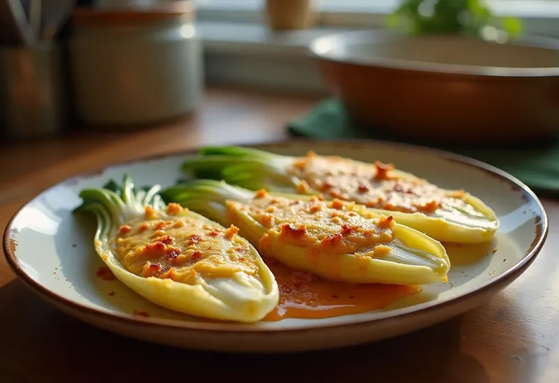 Délicieuses endives au thon gratinées au four