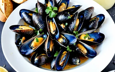 Recette facile et rapide de moules parquées à la bretonne