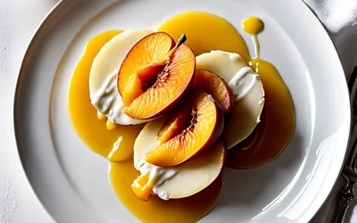Recette facile de pêches en sabayon onctueux et gourmand
