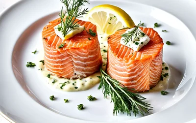 Recette facile de timbales de saumon au carré frais, entrée raffinée