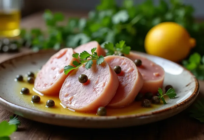 Délicieuses tranches de cervelle aux câpres, une entrée savoureuse
