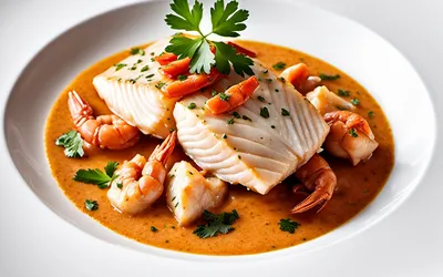 Recette facile de tranches de poisson à la bisque de homard onctueuse