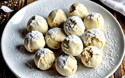 Recette facile de truffes au chocolat blanc maison