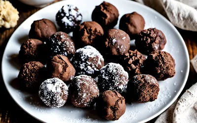 Recette facile de truffes au chocolat maison, gourmandes et rapides