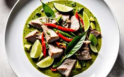 Recette Agneau au Curry Vert Thaï - Plat Épicé et Savoureux