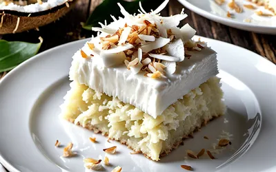 Recette facile et rapide de blanc manger à la noix de coco crémeux