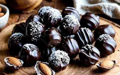 Recette facile de bonbons truffés aux amandes gourmands