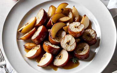Recette facile de boudin blanc aux pommes caramélisées - plat traditionnel français