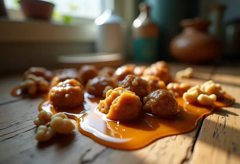 Délicieux Caramels Fondants aux Noix