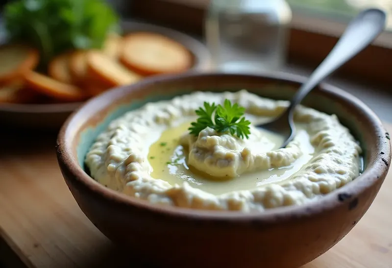 Délicieux Caviar d'Aubergine au Yaourt de Brebis Crémeux