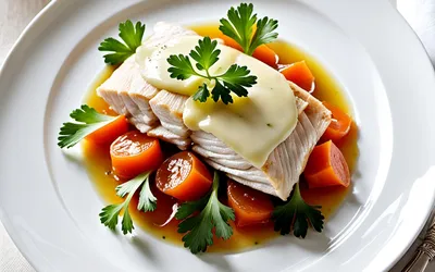 Recette facile et fraîche de Chaud Froid de Poulet - Entrée gourmande