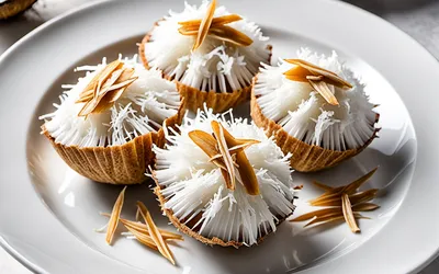 Recette facile de cocos fondants - Petits fours au coco gourmands