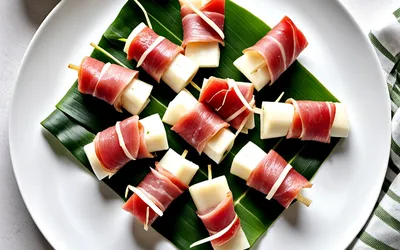 Recette facile de cœurs de palmier au jambon - Entrée fraîche et gourmande