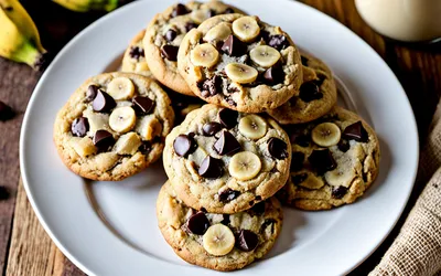 Recette facile de cookies moelleux à la banane pour le goûter