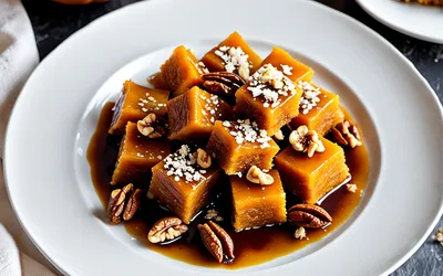 Recette Kabak Tatlisi : Dessert turc au potiron caramélisé facile