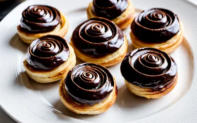 Recette facile d'escargots au chocolat fondant pour un dessert gourmand