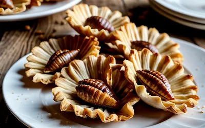 Recette facile d'éventails croustillants aux noisettes pour un goûter gourmand