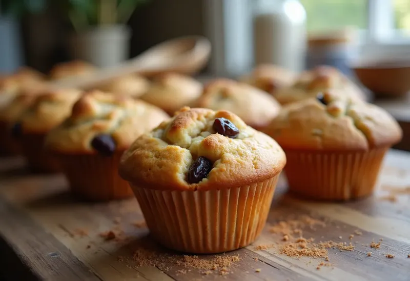 Délicieux Fairy Cakes aux Épices et Raisins Secs - Muffins Moelleux et Parfumés