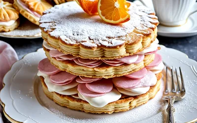 Recette facile de gâteau aux biscuits roses de Reims, dessert gourmand