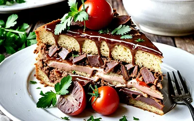 Recette facile et savoureuse de gâteau de foies de volaille à la tomate