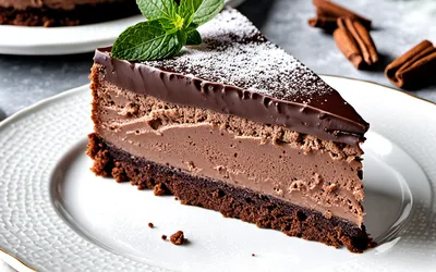 Recette facile de gâteau individuel à la mousse au chocolat onctueuse