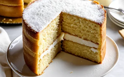 Recette facile de gâteau léger aux blancs d'œufs moelleux et rapide