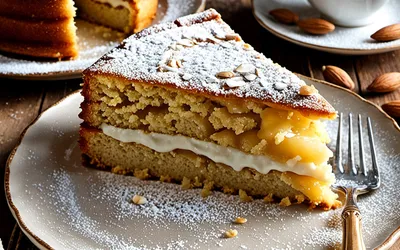 Recette facile de gâteau moelleux au sucre roux et amandes