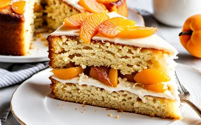 Recette facile de gâteau moelleux aux abricots frais